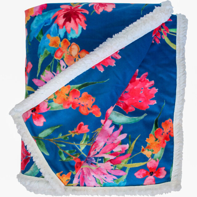 Sherpa Monet Garden Throw