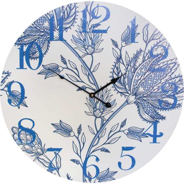 French Blue Clock