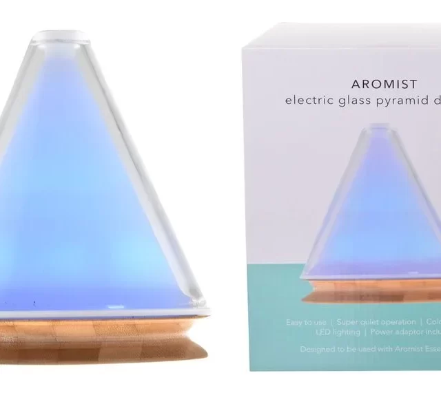 Aromist Electric Glass Pyramid Diffuser