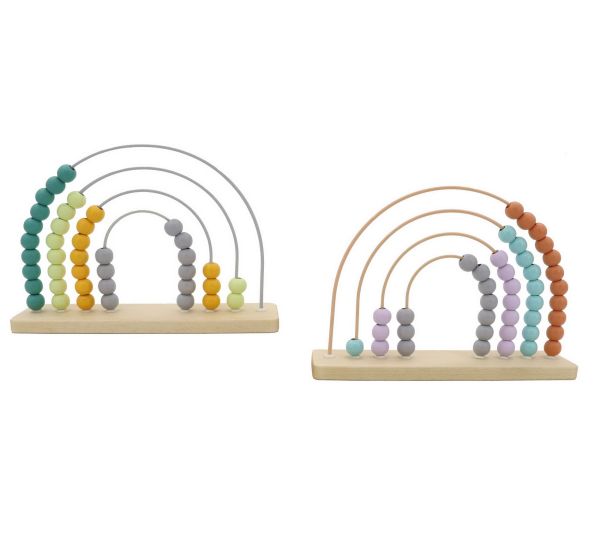 Wooden Rainbow Abacus