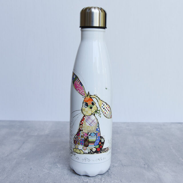 Rabbit Bug Art Water Bottle